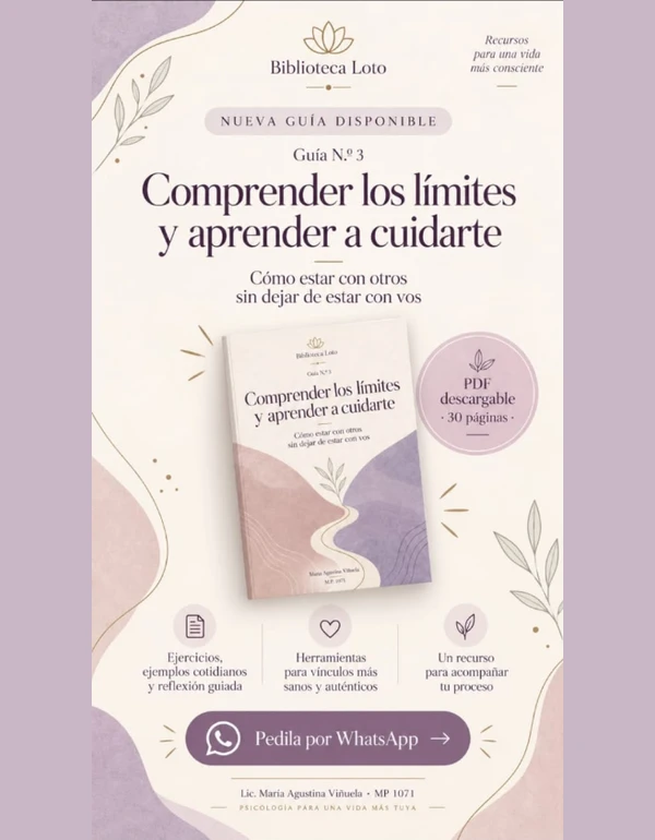 Guía 3: Comprender los Límites y Aprender a Cuidarte